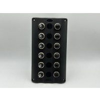 Toggle Switch Panel - 6 Switch - SPST - ON-OFF - PN-TB6 - ASM